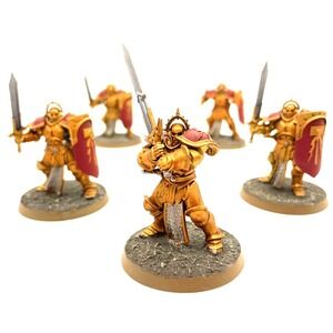 Stormcast Eternals Liberators 5 Painted Miniatures Warforged